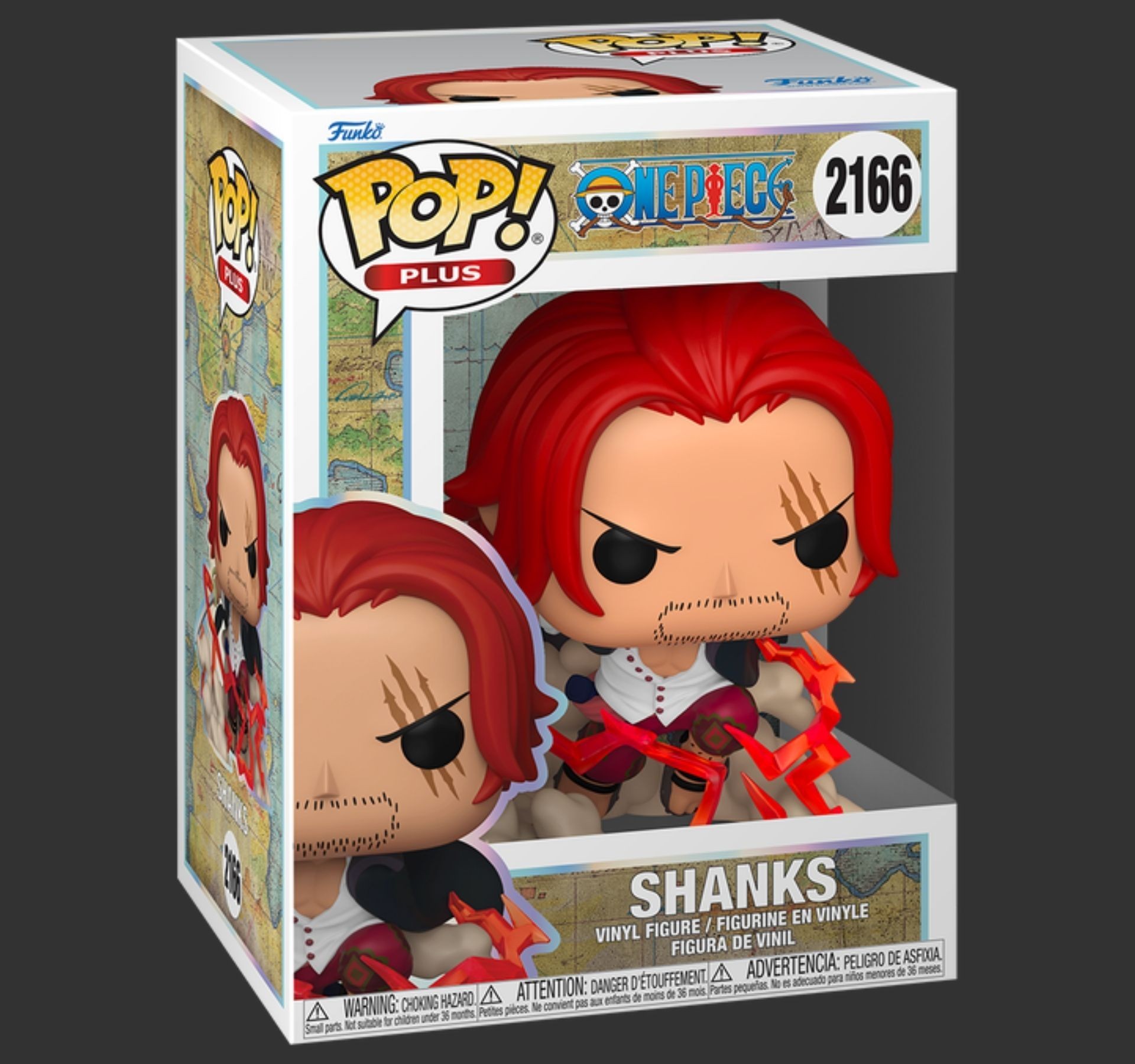 ���� ��� ����� � Shanks #2166, One Piece Plus