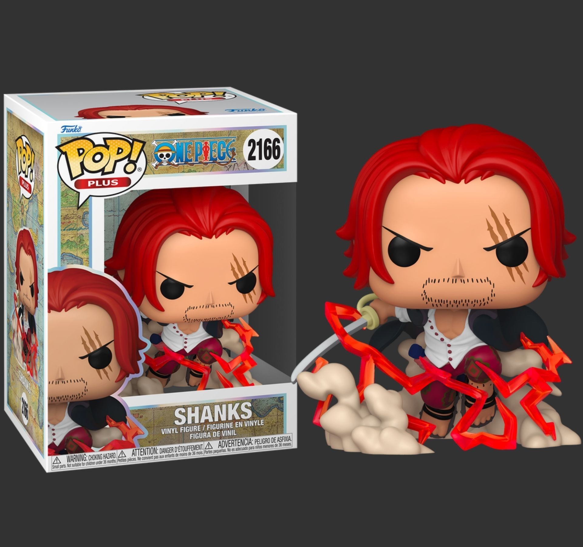 ���� ��� ����� � Shanks #2166, One Piece Plus