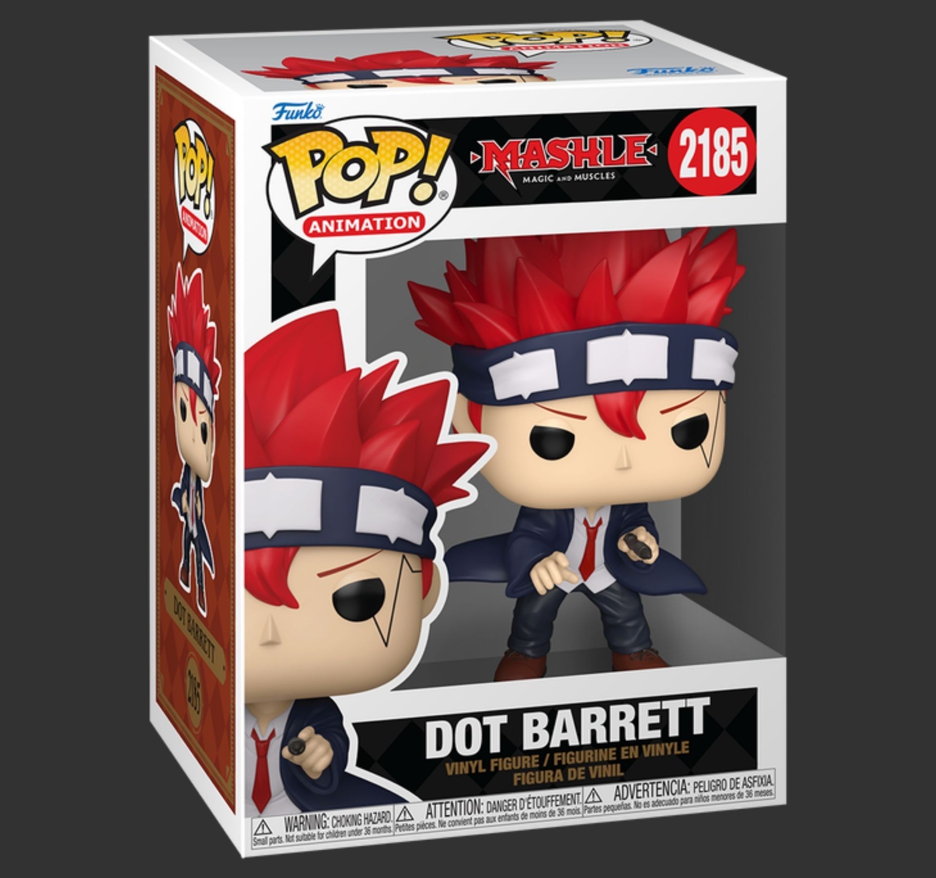 Funko Pop Mashle Magic and Muscles Dot Barrett 2185