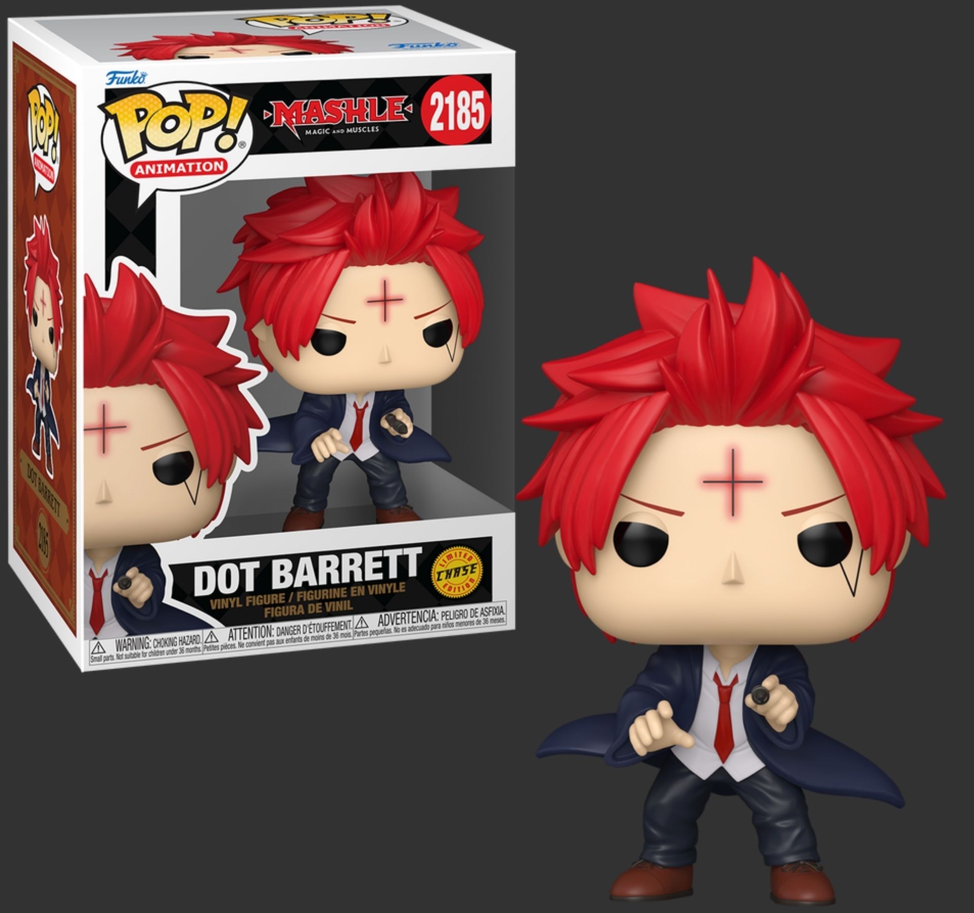 Funko Pop Mashle Magic and Muscles Dot Barrett 2185 chase