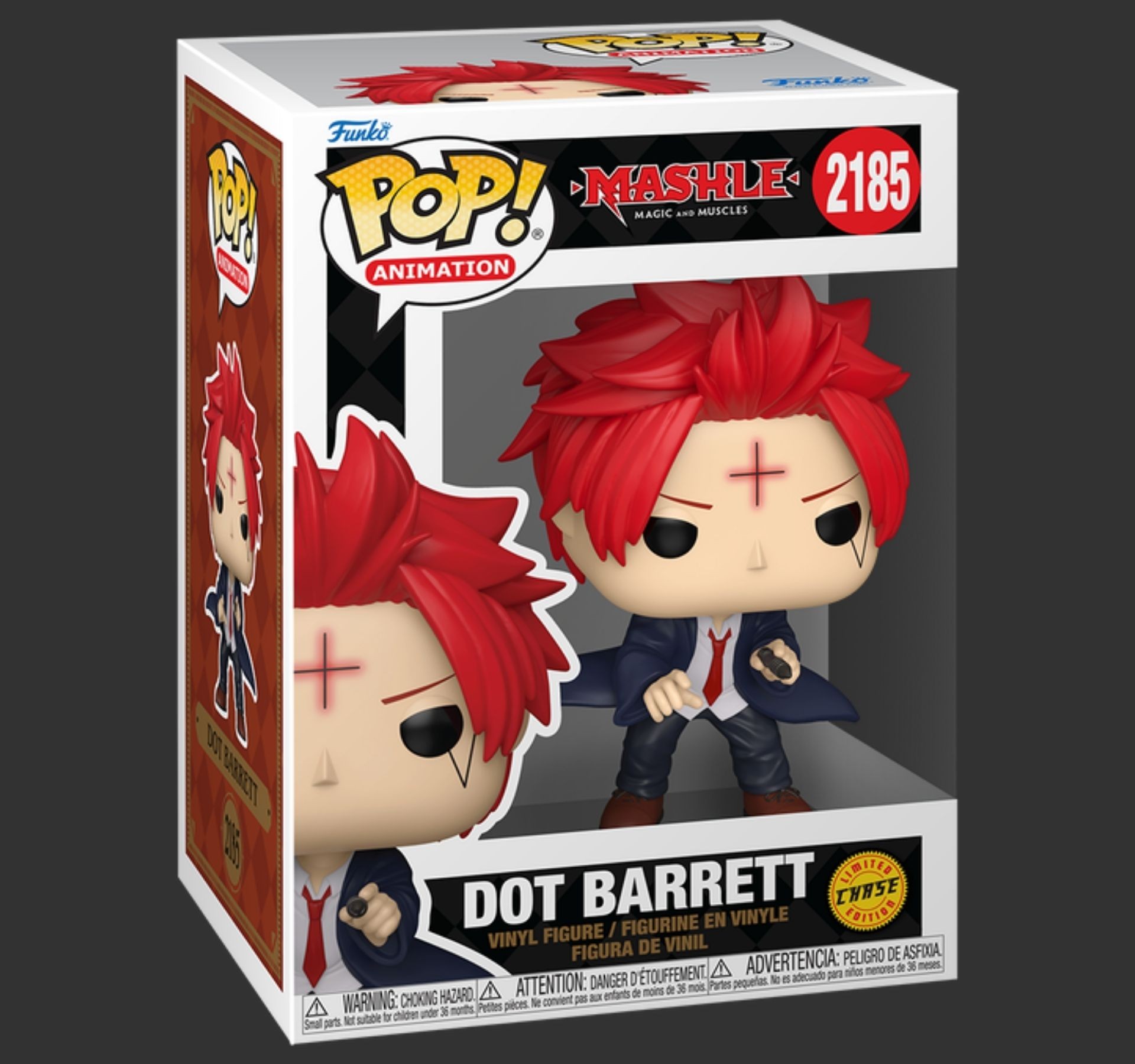 Funko Pop Mashle Magic and Muscles Dot Barrett 2185 chase