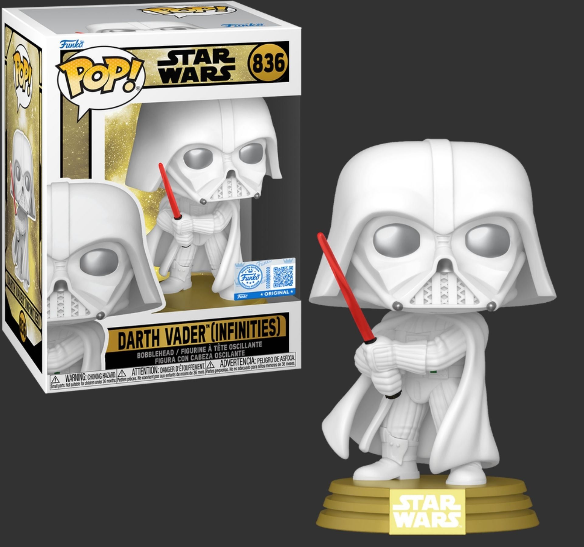Funko Pop Darth Vader Infinies 836 SE