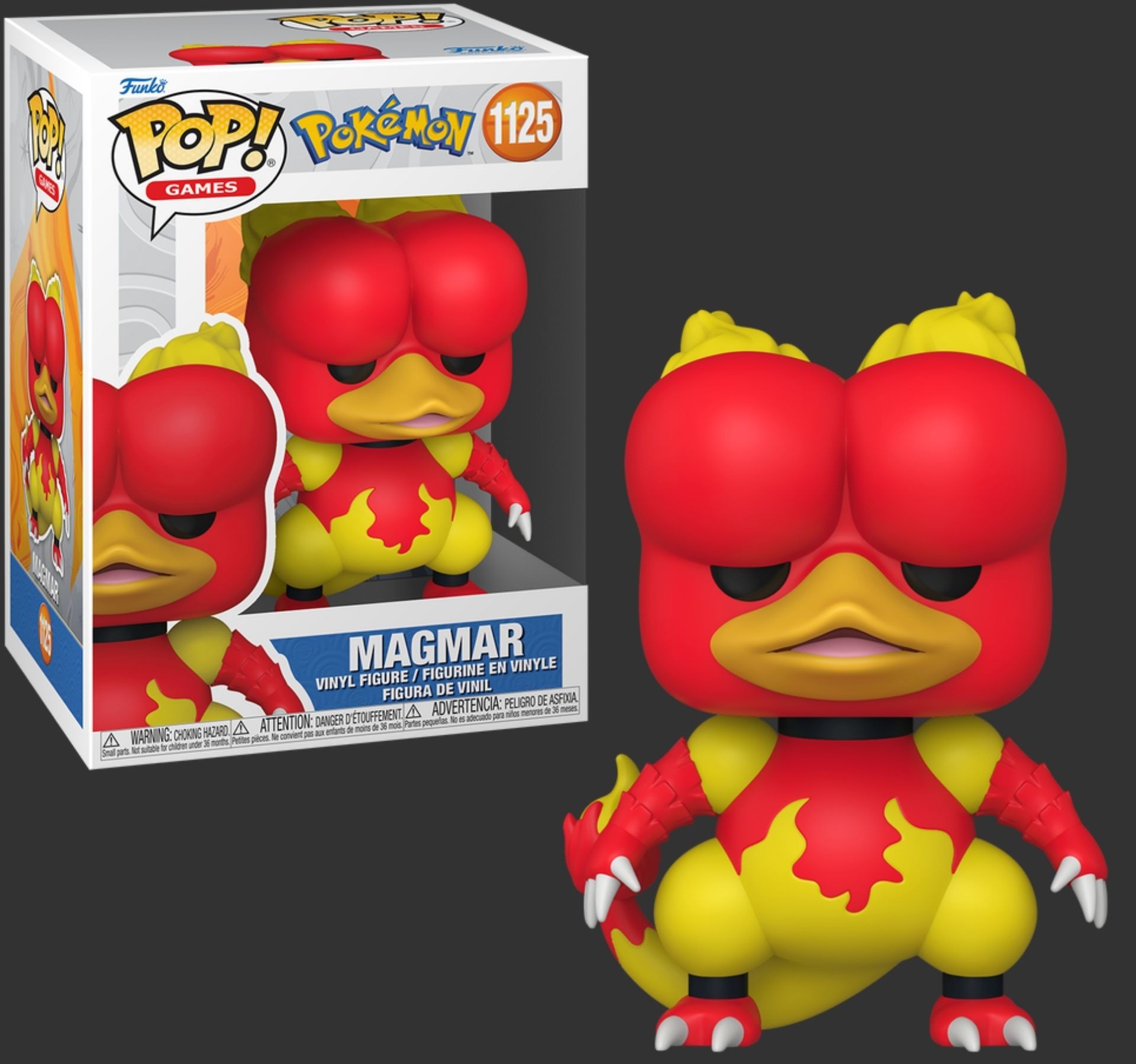 Funko Pop Pokemon Magmar 1125