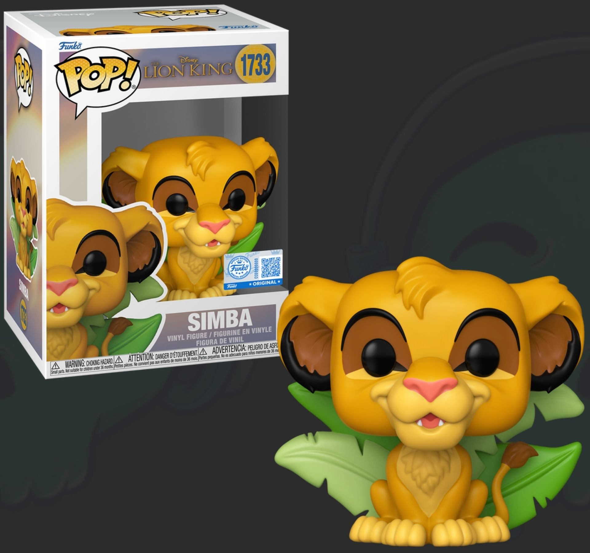 Funko Pop The Lion King Simba 1733 SE