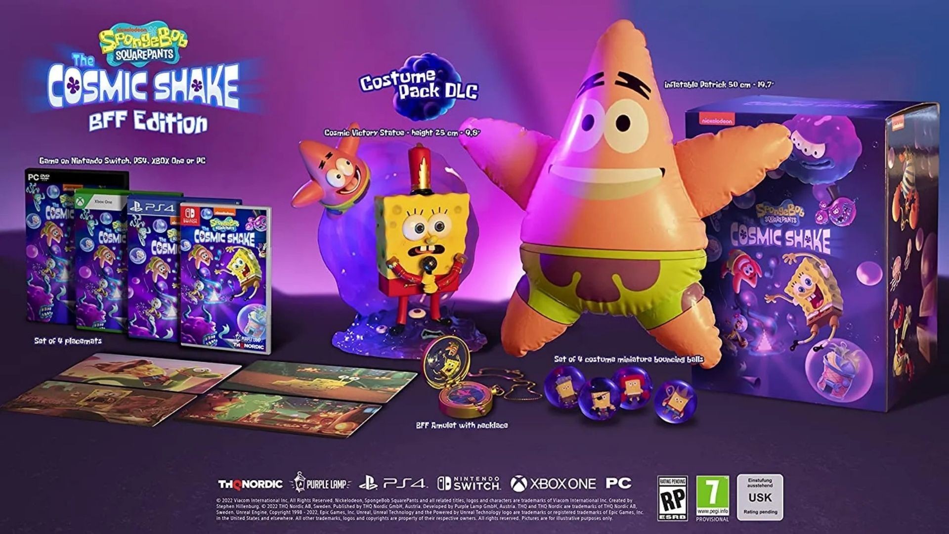 SpongeBob SquarePants The Cosmic Shake BFF Edition ����� 4 (PS4)