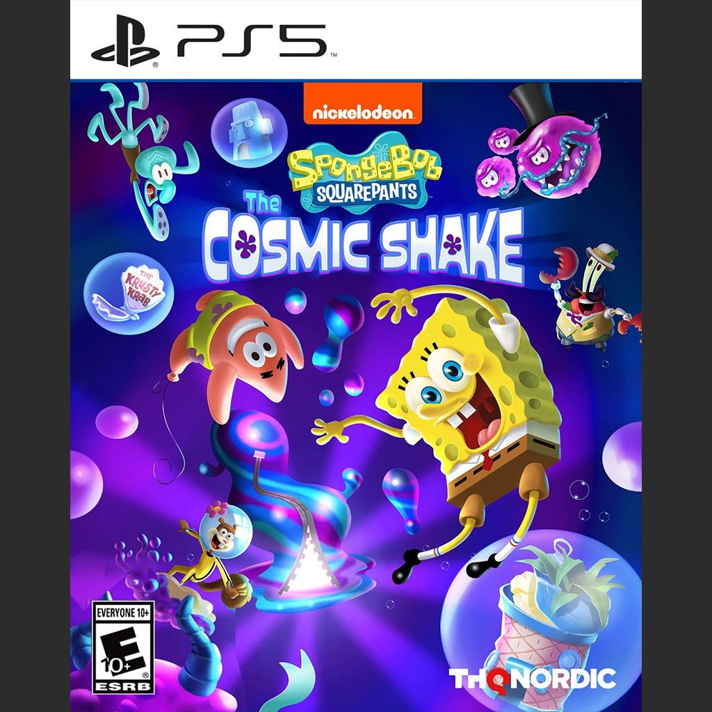 משחק לסוני 5 - SpongeBob: The Cosmic Shake משחק לסוני 5 - SpongeBob: The Cosmic Shake