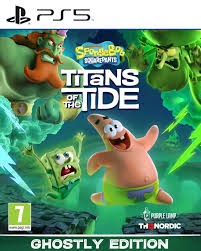משחק לסוני 5 - SpongeBob Titans of the Tide Ghostly Edition משחק לסוני 5 - SpongeBob Titans of the Tide Ghostly Edition