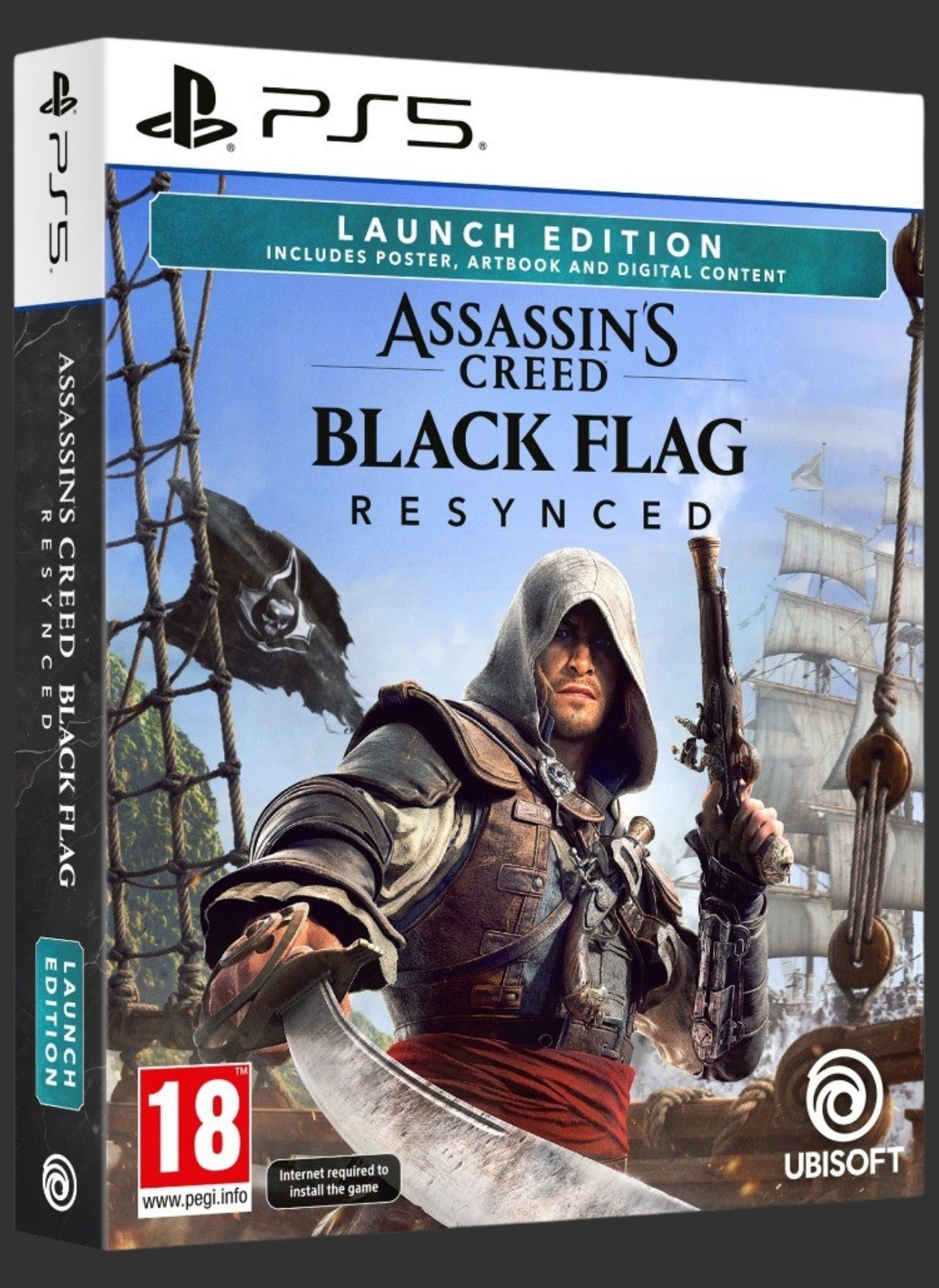 משחק לסוני 5 - Assassin’s Creed Black Flag Resynced Day 1 Edition משחק לסוני 5 - Assassin’s Creed Black Flag Resynced Day 1 Edition