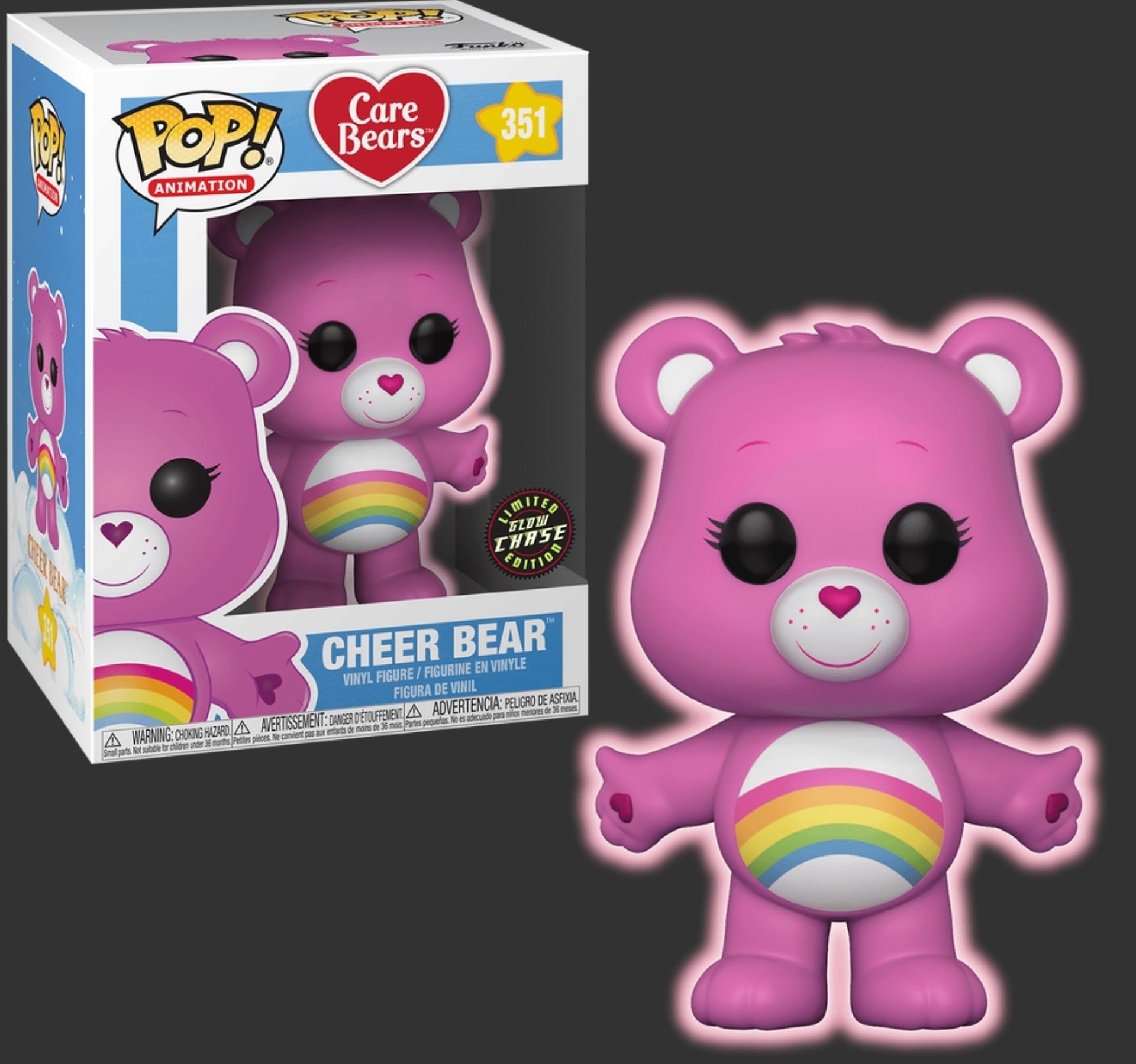 בובת פופ דובון אכפת לי Cheer Bear #351 – Care Bears Chase בובת פופ דובון אכפת לי Cheer Bear #351 – Care Bears Chase