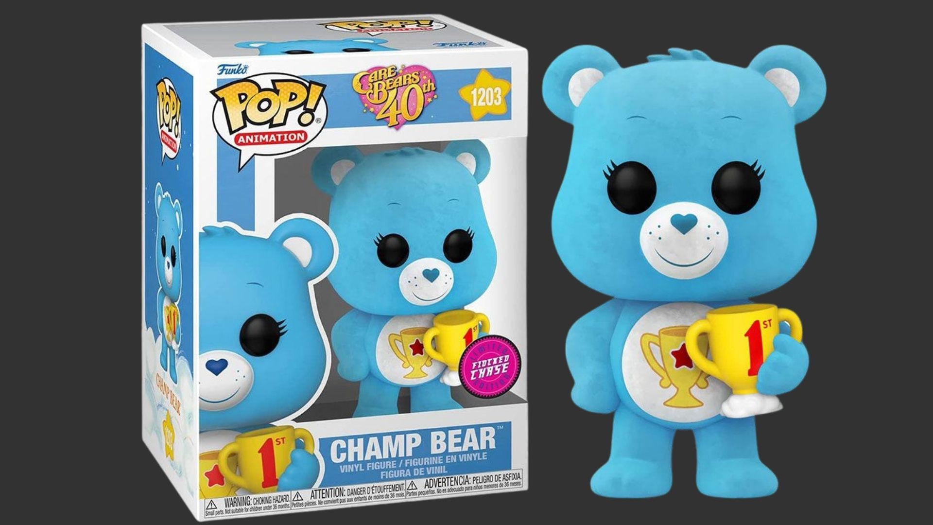 בובת פופ דובון אכפת לי Champ Bear #1203 – Care Bears Chase בובת פופ דובון אכפת לי Champ Bear #1203 – Care Bears Chase